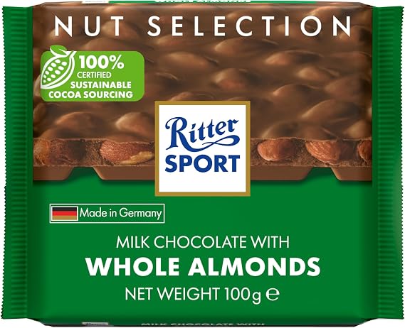 Ritter Whole Almonds 100Gr.