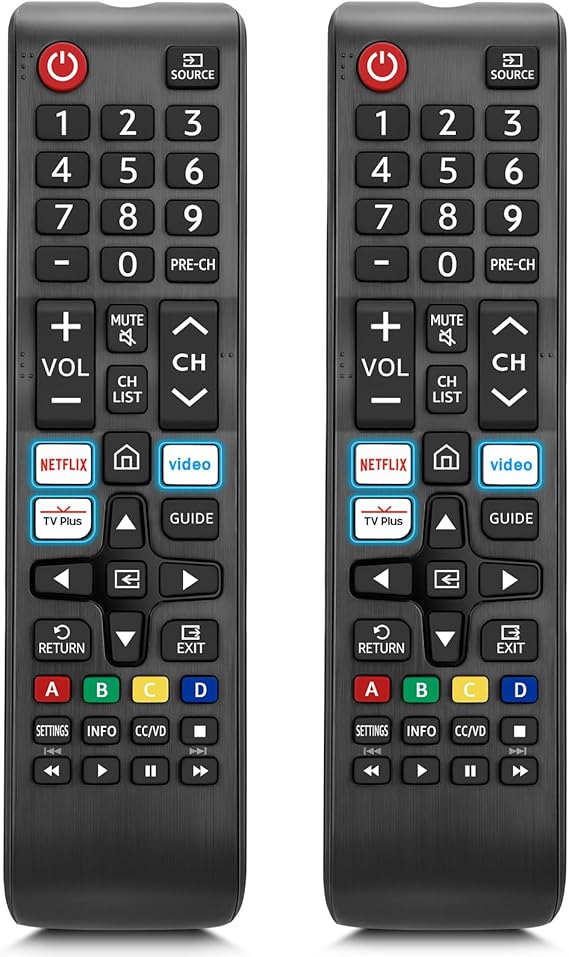 (Pack of 2) for All Samsung TV Universal Replacement Remote Control