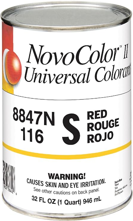 Valspar 1 Quart 8847N S-Red Novocolor II Universal Colorant