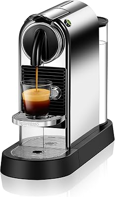 Nespresso CitiZ Espresso Machine by DeLonghi, Chrome