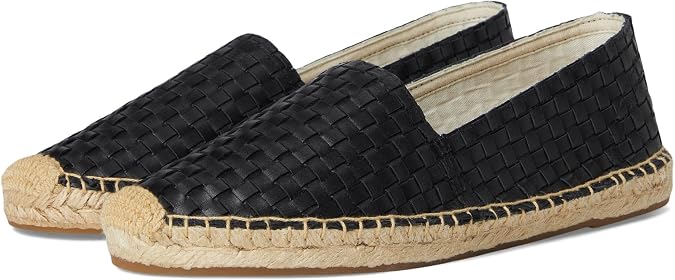 Soludos Women's Woven Leather Original EspadrilleLoafer Flat