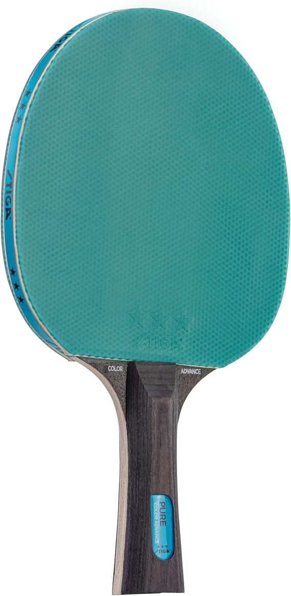 STIGA Pure Color Advance Table Tennis Racket - Performance Level Ping Pong Paddle