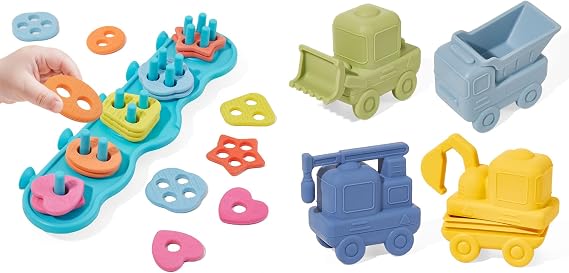 4 Pack Baby Bath Toys & 20PCS Toddler Bath Toys