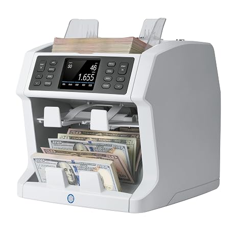 Safescan 2995-SX Money Counter Machine with Counterfeit Detection