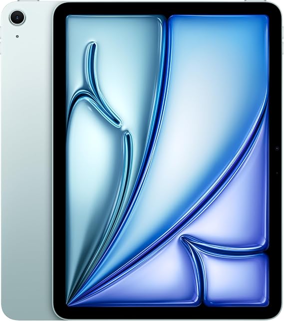 Apple iPad Air 11-inch (M2): Built for Apple Intelligence, Liquid Retina Display, 1TB, 12MP Front/Back Camera, Wi-Fi 6E, Touch ID, All-Day Battery Life Blue