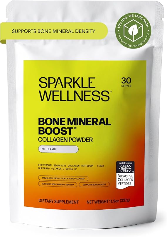 Sparkle Wellness Bone Mineral Boost FORTIBONE Collagen (No Flavor)