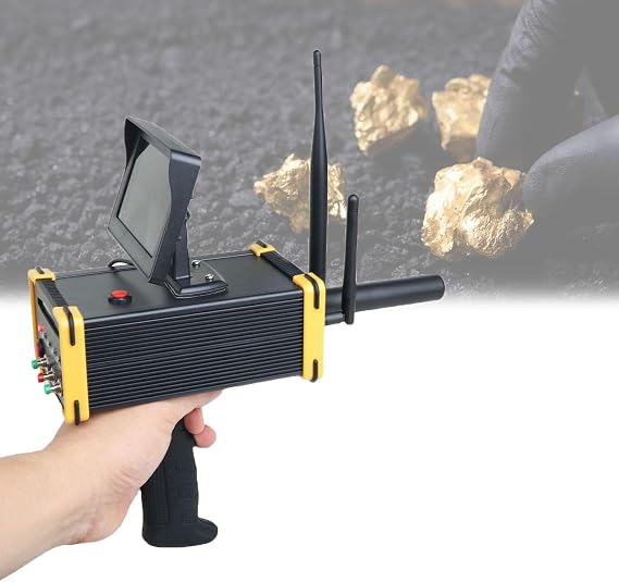 Professional Metal Detector for Gold, Treasure, and Archaeological Exploration, Long Range Undergound Scanner for Gold, Silver, and Copper Prospecting
