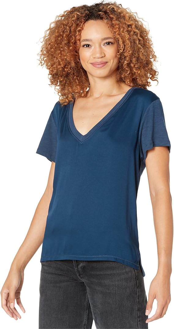 Splendid Oslo Satin V-Neck