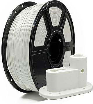 FLASHFORGE ASA Filament 1.75mm White, 3D Printer Filament 1kg 2.2lbs Spool, Dimensional Accuracy +/- 0.02mm, Durable, High UV-Resistant, Perfect for Printing Outdoor Functional Parts