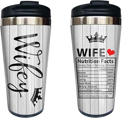 I Love You Tumbler - Romantic Gifts for Her - Couple Wedding - To My Wife Birthday Gifts from Husband - 1 PC