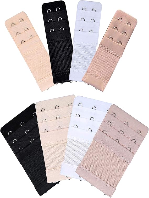 Bra Extender 2 Hooks 3 Hooks 3 Rows Elastic Bra Band Hook Strap Extensions
