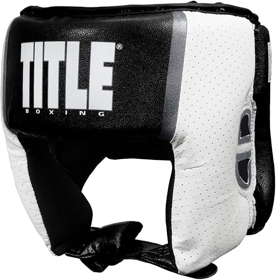 TITLE Boxing Aerovent USA Boxing Competition Headgear (Open Face) - Boxing Headgear, MMA Gear, Sparring Gear, Headgear Boxing Sparring, Boxing Head Gear, Sparring Headgear, Muay Thai Headgear