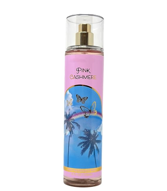 Pink Cashmere Fine Fragrance Mist Bath and Body 8 fl oz / 236 ml Fragrance notes: pink jasmine, cashmere musk, creamy sandalwood and white amber