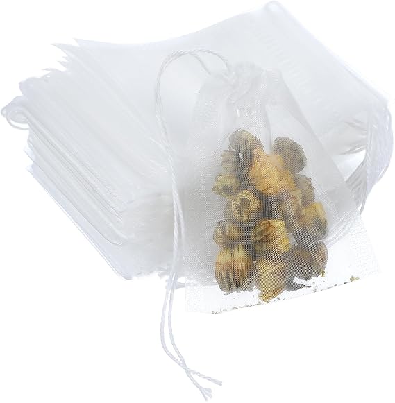 Ymapinc 100 Pcs Teabags for Loose Tea, 2.76 x 2.17 Inch