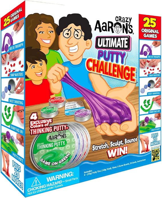 Crazy Aaron's Ultimate Putty Challenge - Thinking Putty Game - Made in USA