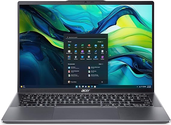 acer Swift Go 14 Laptop | 14" 1920 x 1200 Touch Display | Unlocked AI Experience | AMD Ryzen 7 8845HS Octa-Core Ryzen AI Enabled Processor | 16GB LPDDR5X | 1TB PCIe Gen 4 SSD | SFG14-63T-R1F44