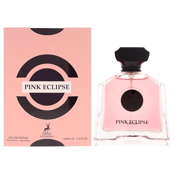 Maison Alhambra Pink Eclipse for Women Eau de Parfum Spray, 3.4 Ounce / 100 ml