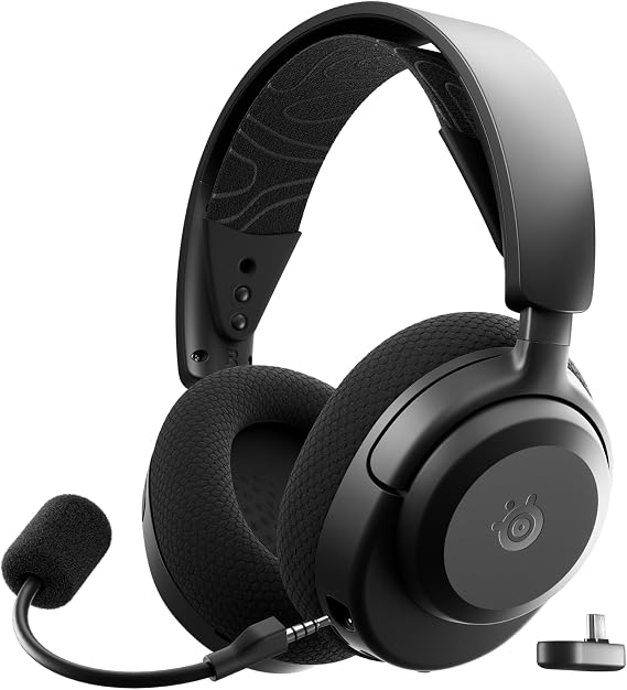SteelSeries Arctis Nova 3X Wireless Siyah Gaming Kulaklık - Mobil Uygulama ile Kontrol - 40 Saat Pil Ömrü-PS5, PS4, PC, Switch, Mobil Uyumlu