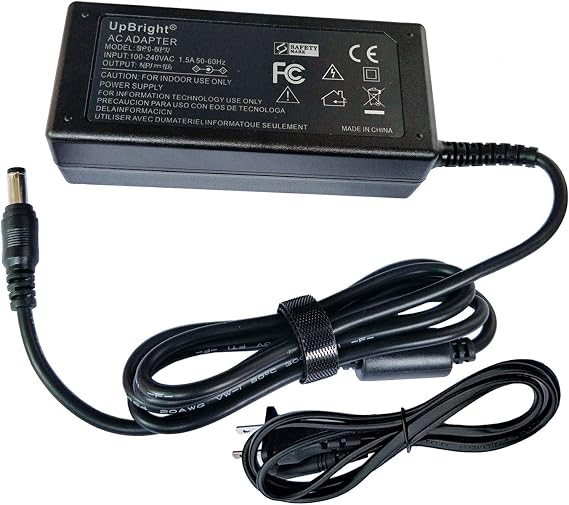 UpBright 12V AC/DC Adapter Compatible with DVE DSA-90W-12 1 12080 DSA-90W-121 12080 DSA-90W-12112080 EPS E.P.S. F10903-C F10903C Morex PDB080R 12VDC 6.67A 6.66A 80W Power Supply Charger (Barrel Tip)
