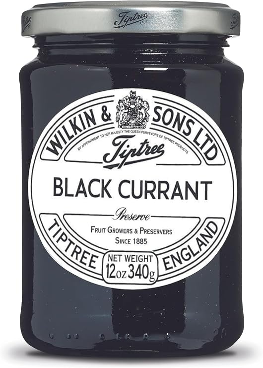 Chiptree Blackcurrant Jam, 12.0 oz 340 g, Chatty Shop Cassis Jam