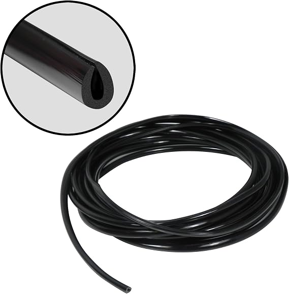 6 ft Black Full Size U Shape Car Door Edge Guard Trim by Car Beyond Store. Made in USA