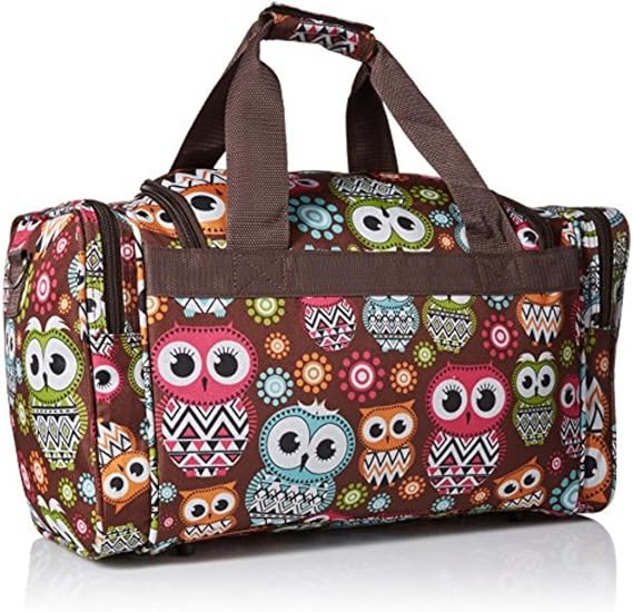 Rockland 19" Polyester Duffel Bag, Owl