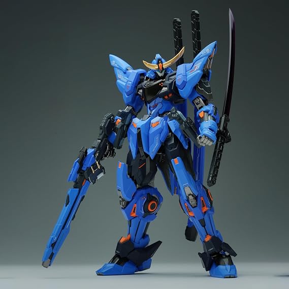 GWTCTOY Moshow Mecha Assembly Free Mech Action Figure, Brahmaru, Alloy Joints, 20cm Collectible Mecha Action Figures Kits
