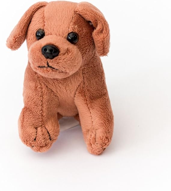 LABRADOR BROWN PUPPY DOG - Cute Soft Cuddly - Gift Present Birthday Xmas