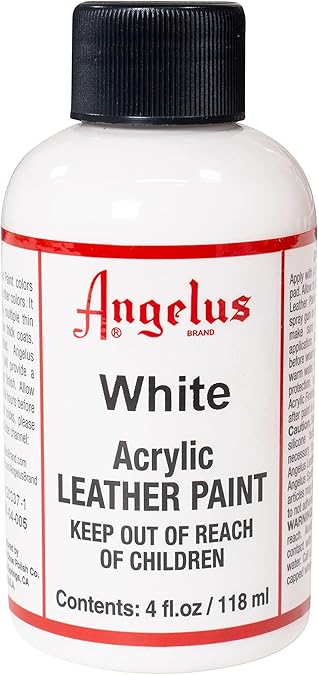 Angelus Acrylic Paint 4 oz White