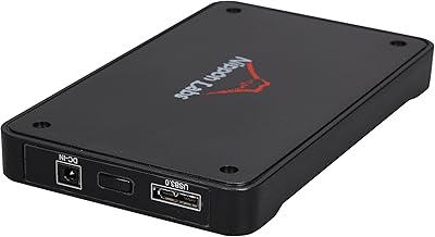 Nippon Labs NL-ST0023Z 2.5 SATA III USB 3.0 2.5 Enclosure USB3.0 to SATA Black Color with Mesh Design