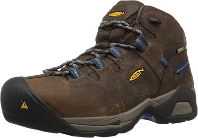 KEEN Utility Mens Detroit XT Mid Height Steel Toe Waterproof Work Boots