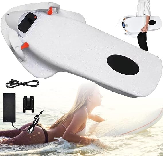 Electric Surfboard, Propeller Diving Equipment for Swimming, High Speed Electric Surfboard,Professional Motorized Jetboard Surf,Smart Somatosensory Surfing Board Swimming Aids,Fits Adults