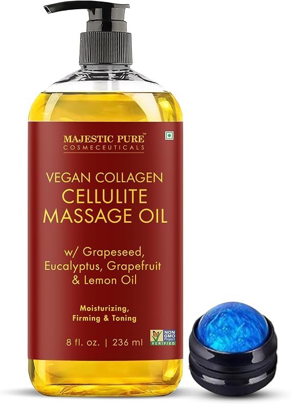Majestic Pure Cellulite Massage Oil 236 ml