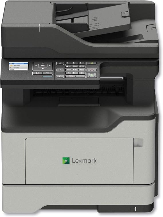 Lexmark 36S0620 MX321adn Compact All-In One Monochrome Laser Printer, Network Ready, Scan, Copy, Duplex Printing and Professional Features