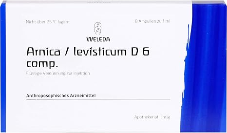 Arnica/Levisticum D6 Comp. Ampoules 8 x 1 ml