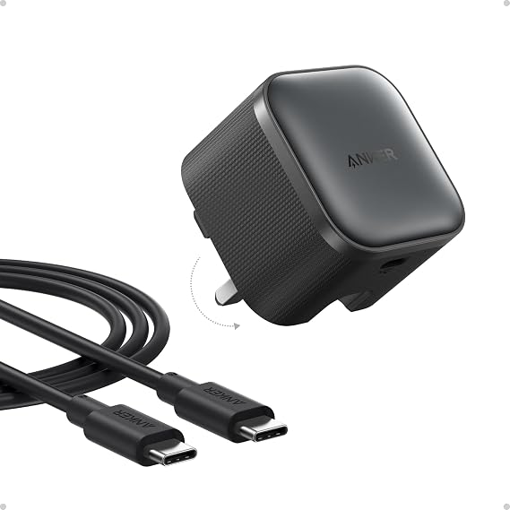Anker Nano 45W USB C Plug, Compact and Foldable Fast Charging USB C Charger
