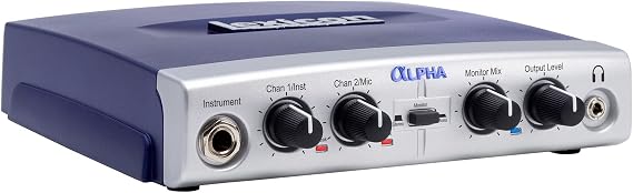 Lexicon Alpha Multi-Channel Desktop Recording Studio, 2x2x2 (2-input, 2-bus, 2-output)