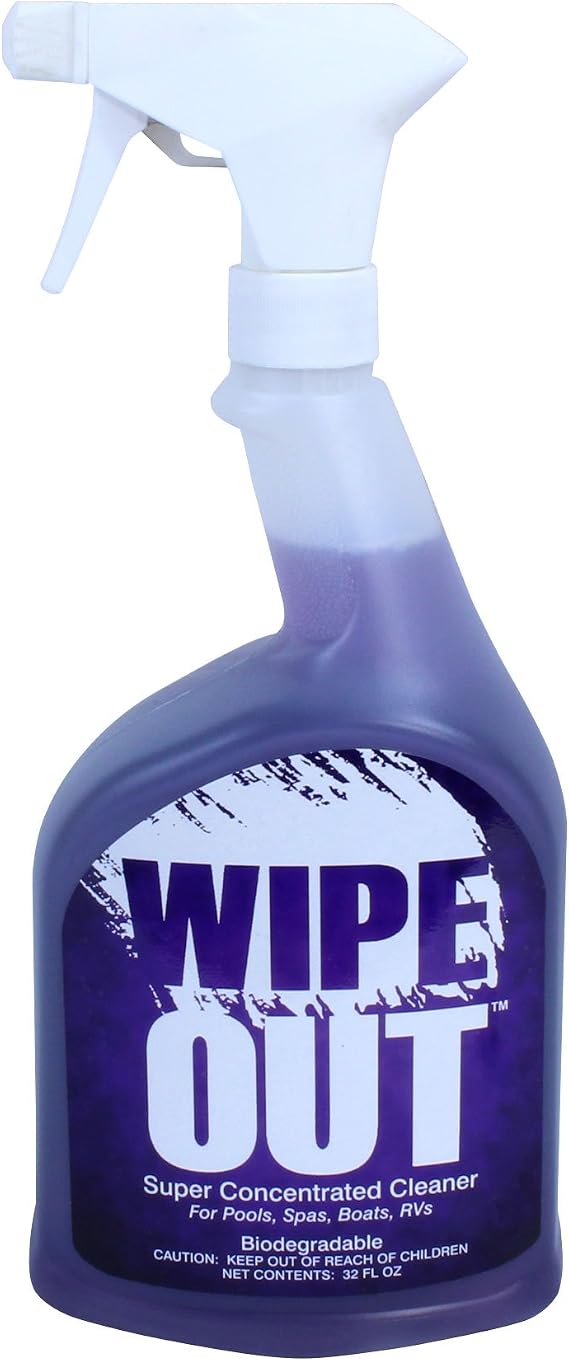 Wipeout Wipe Out 1-Quart All Purpose Surface Cleaner for Swimming Pools