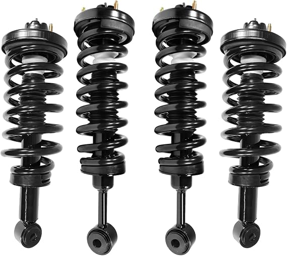 SUNCORE - Front & Rear Air Suspension to Complete Struts Conversion Kit Replacement for 2003-2006 Lincoln Navigator