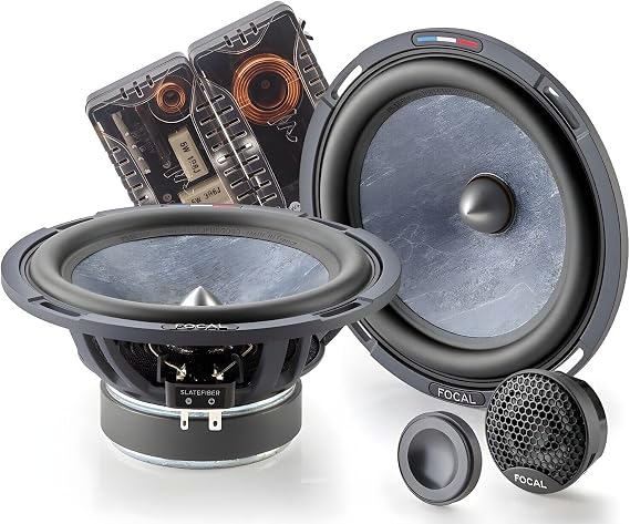 Focal PS 165 SF 6.5" Slatefiber Component Speaker Kit, Pair - RMS: 80W - MAX: 160W
