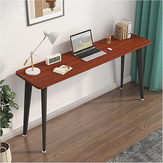 Modern Simple Laptop Desk Executive Desk Study Table Secretary Desk Easy Assembly Business Furniture Home Office Desk for Work Study Writing Workspace(15,80x50cm/31.5x19.69in)