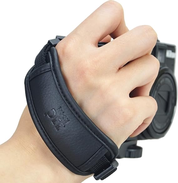 JJC Camera Hand Grip Strap for Nikon Z fc Zfc Z5 Z6 Z7 Z6II Z7II Z50 ZR D7500 D7200 D5600 D3500 D3200 Coolpix P1000 P950 B700 B600 P7800 P900 P610 B500 for Canon 5DM4 5DM3 6DM2 7DM2 OM-D E-M5 Mark III