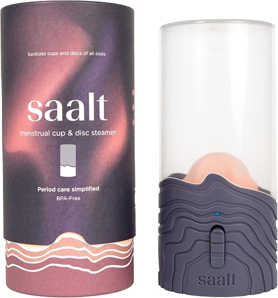Saalt Menstrual Cup Steamer, Period Cup and Disc Sanitizer