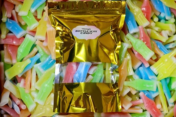 Vintage Bottle Wax Candy 1lb