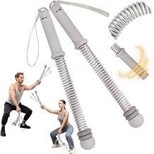 Ropeless Battle Rope with Adjustable Weights, Portable Silent Home Workout Equipment for Full Body Toning, Fat Burning & Cardio, Strength Training Gym Equipment for Arms, Core, Butt (Grey)