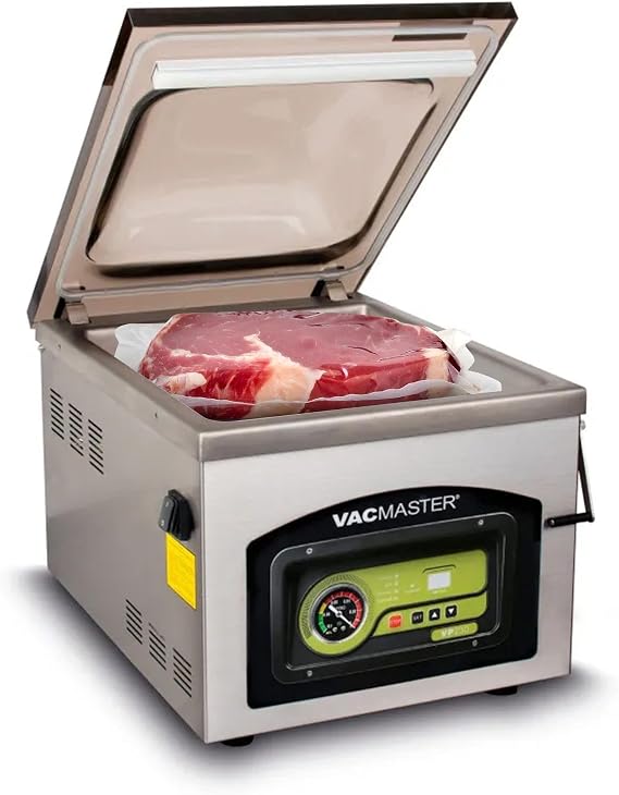 VacMaster VP230 Chamber Vacuum Sealer Commercial Vacuum Sealer Machine for Food with 1/2 HP Oil Pump, 12.25 Seal Bar for 12 x 15 Bags, Food Vacuum Sealer for Sous Vide, Liquids & Food Storage