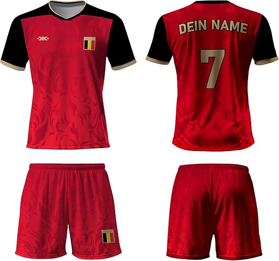 Personalized 2026 Football Jersey – Custom Name & Number Fan Shirt for Men – Women & Kids – Breathable Matchday Kit for Stadium & Tournament, Football Gifts for Boys,Breathable Fabric