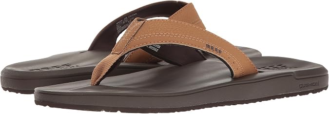 REEF Mens Sandals, Contoured Cushion