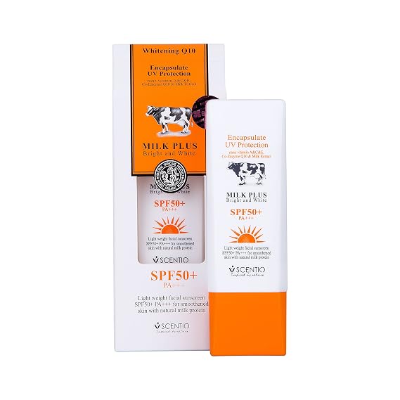 Milk Plus Encapsulate Sunscreen Uv Protection Spf 50 +pa++ 30 Ml.