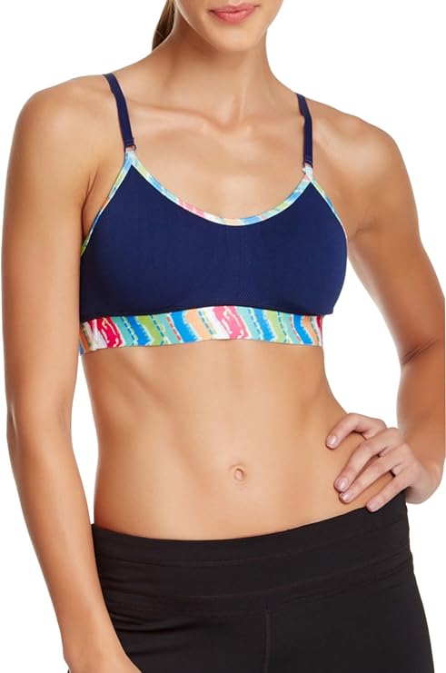 Balanced Tech Printed Performance Seamless Sports Bra